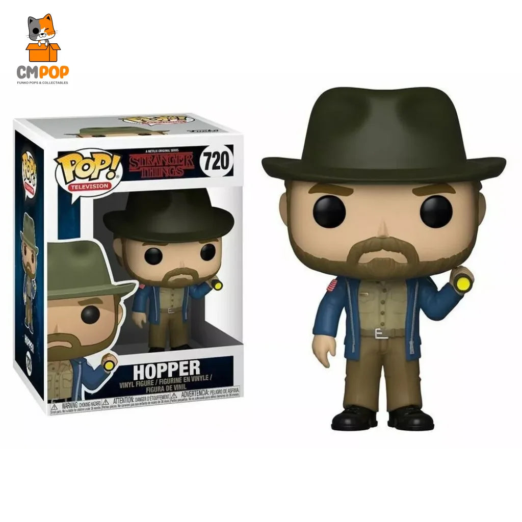 Hopper - #720 Funko Pop! -Stranger Things Pop