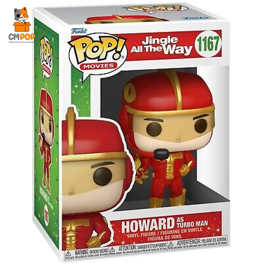 Howard As Turbo Man - #1167 Funko Pop! Jingle All The Way Movies Pop