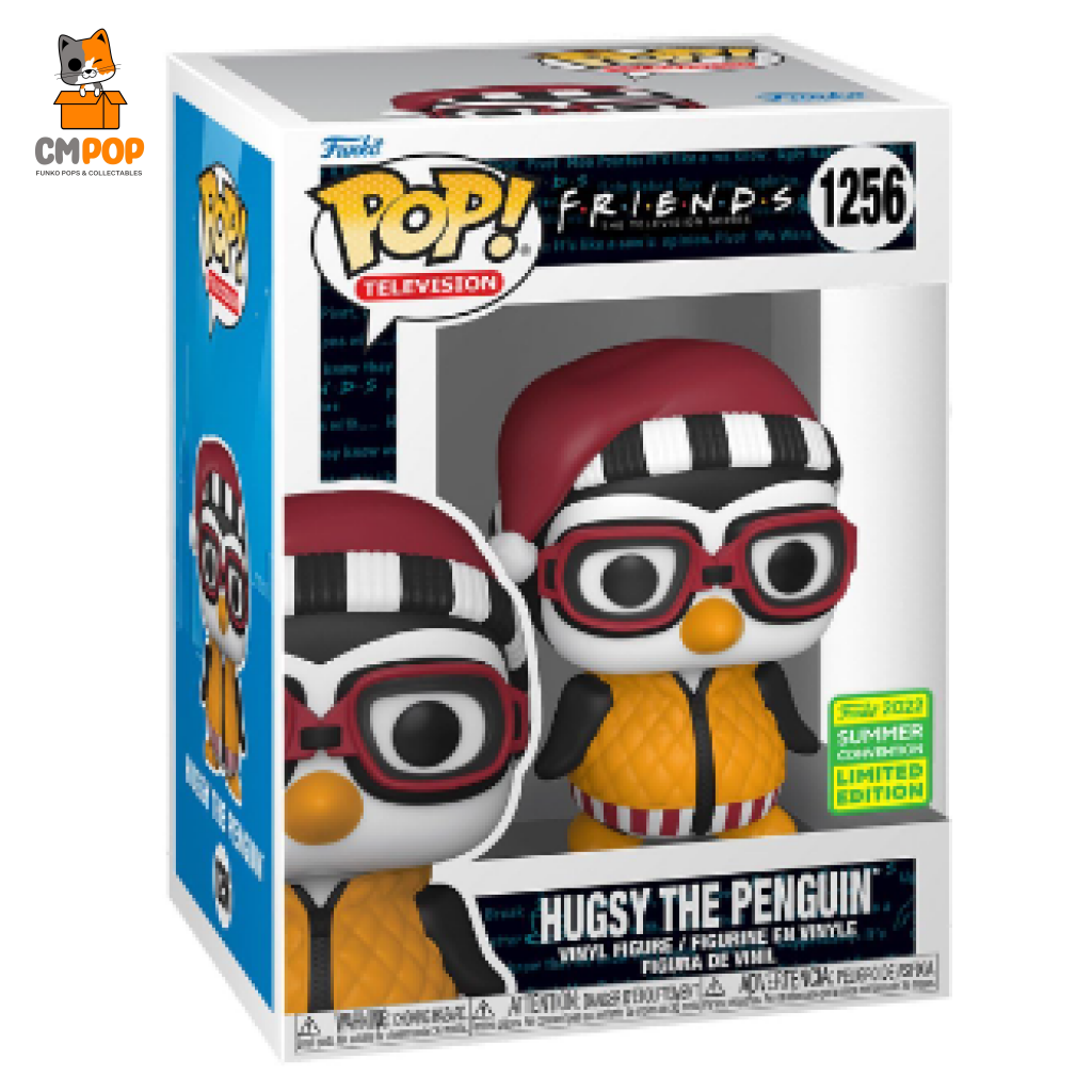 Hugsy The Penguin - #1256 Funko Pop! Friends Summercon 2022 Exclusive Pop