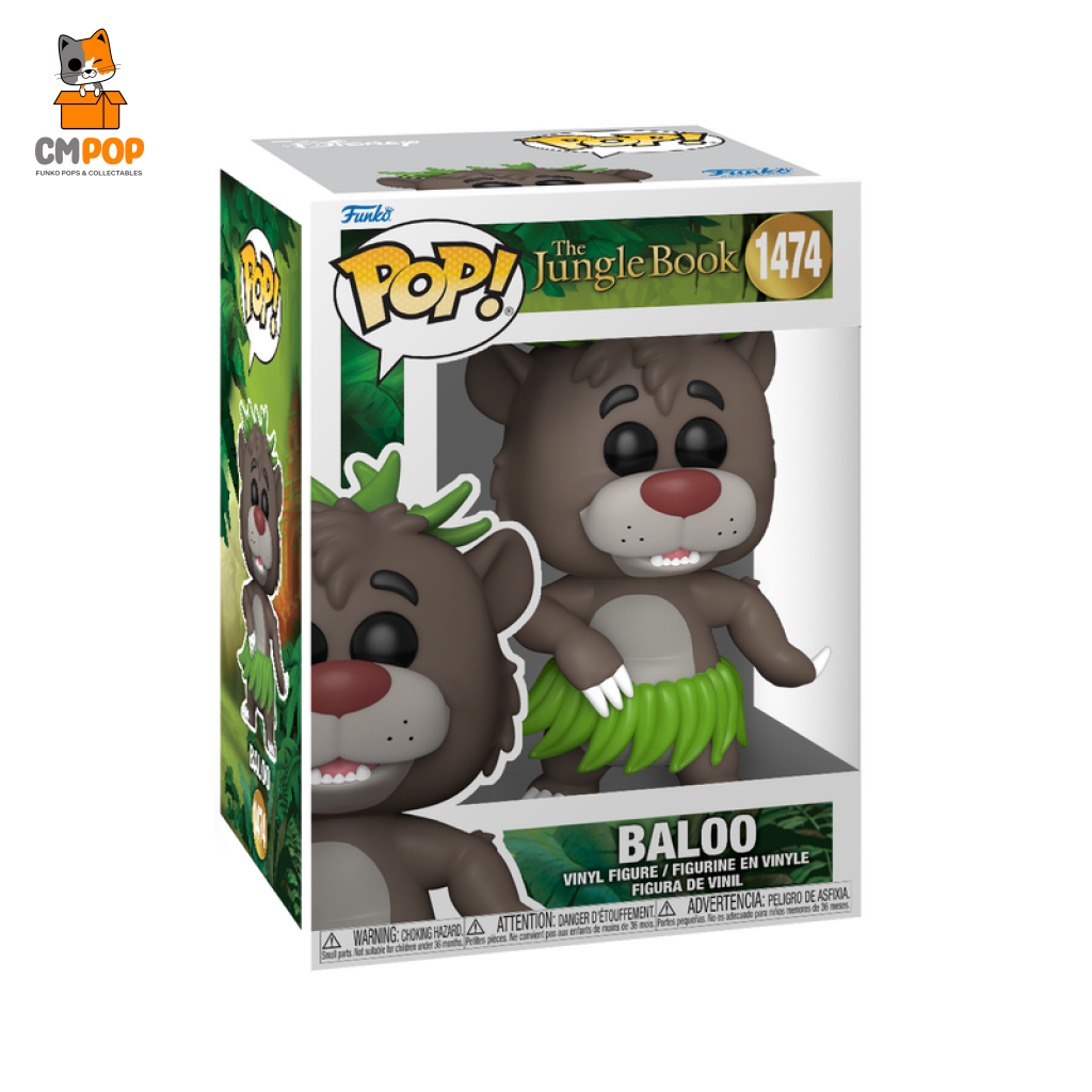 Hula Baloo - #1474 Funko Pop! Disney Jungle Book Pop