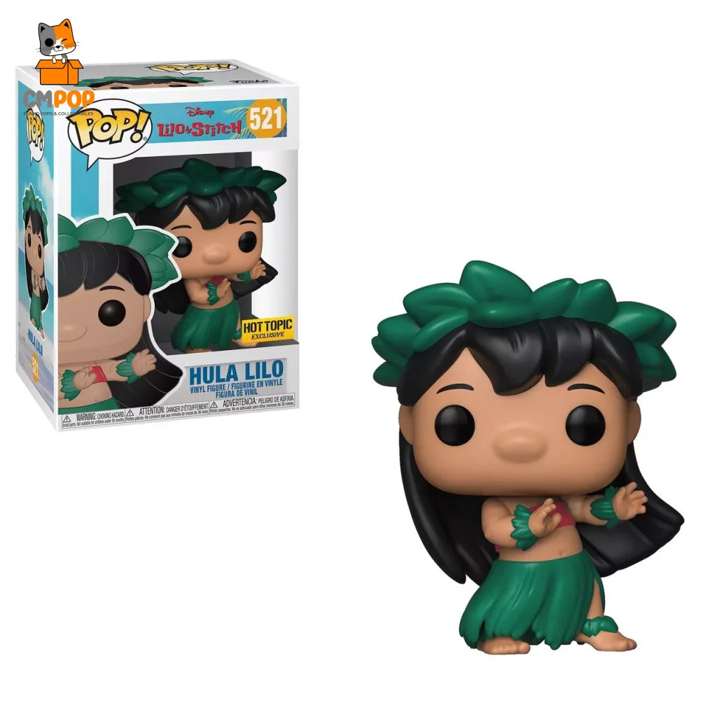 Hula Lilo - #521 Funko Pop! Disney & Stitch Hot Topic Exclusive Pop