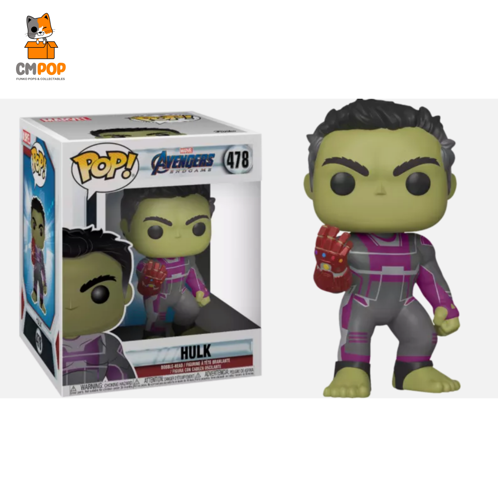 Hulk - #478- Funko Pop! Marvel Avengers Endgame Pop