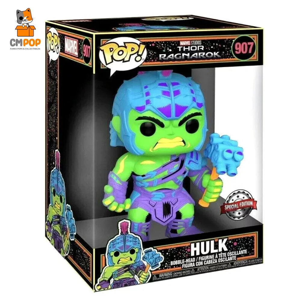 Hulk- #907 - Funko Pop! Marvel Thor Ragnarok Target Exclusive Jumbo Pop