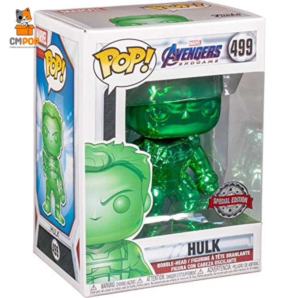 Hulk (Green) - #499 Funko Pop! Marvel Avengers Special Edition Exclusive