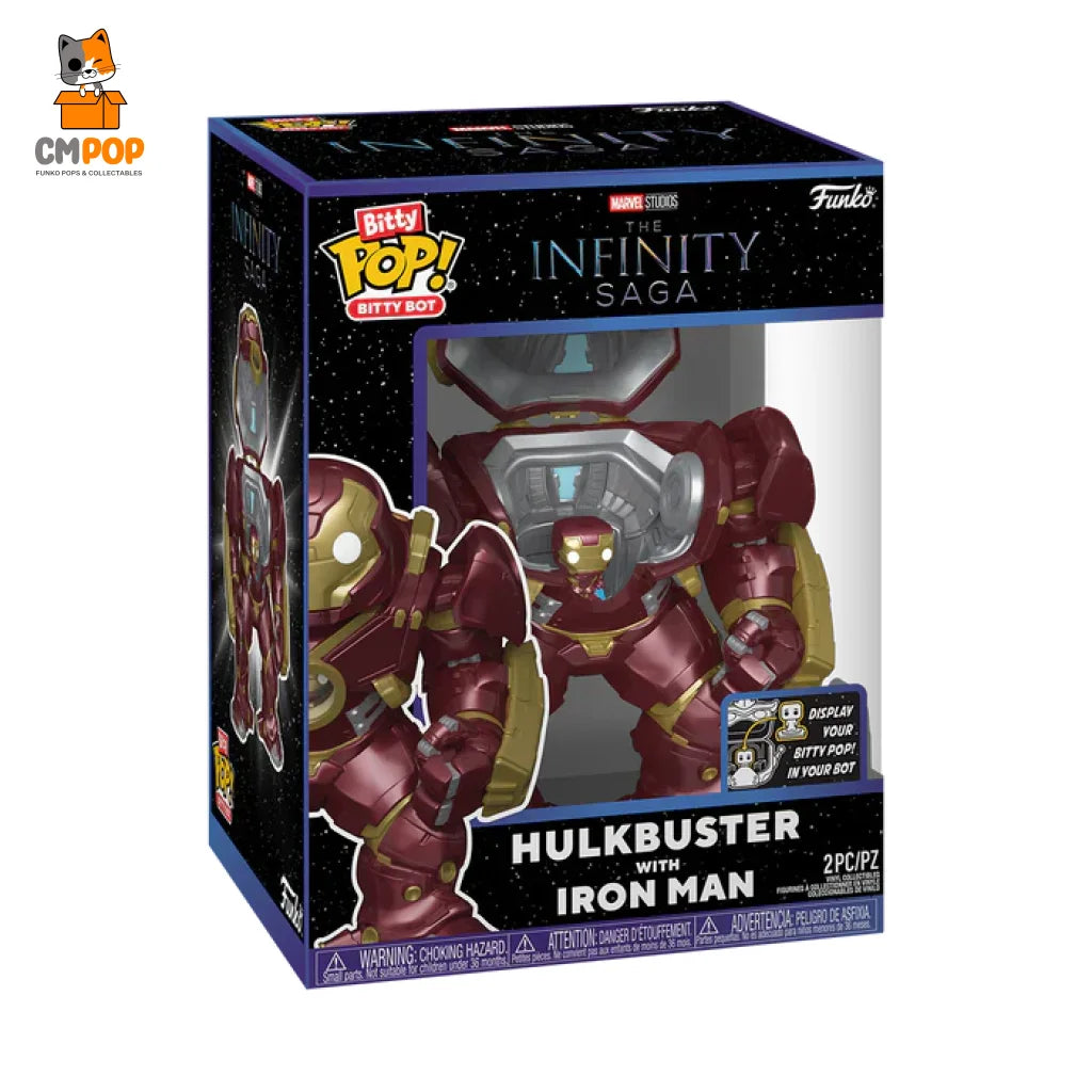 Hulkbuster With Iron Man - Funko Bitty Pop! Marvel Hulk Pop