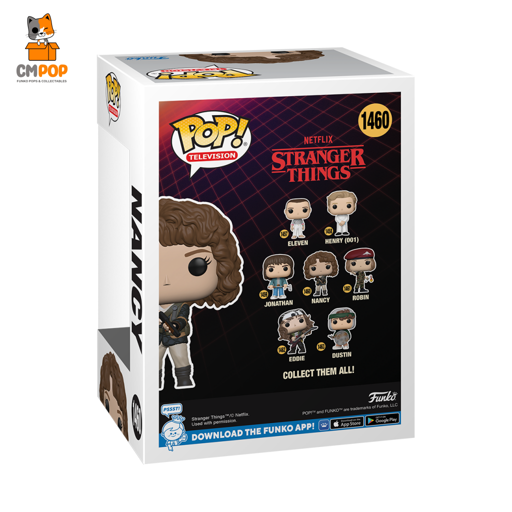 Hunter Nancy W/Shotgun - #1460 Funko Pop! Stranger Things Pop