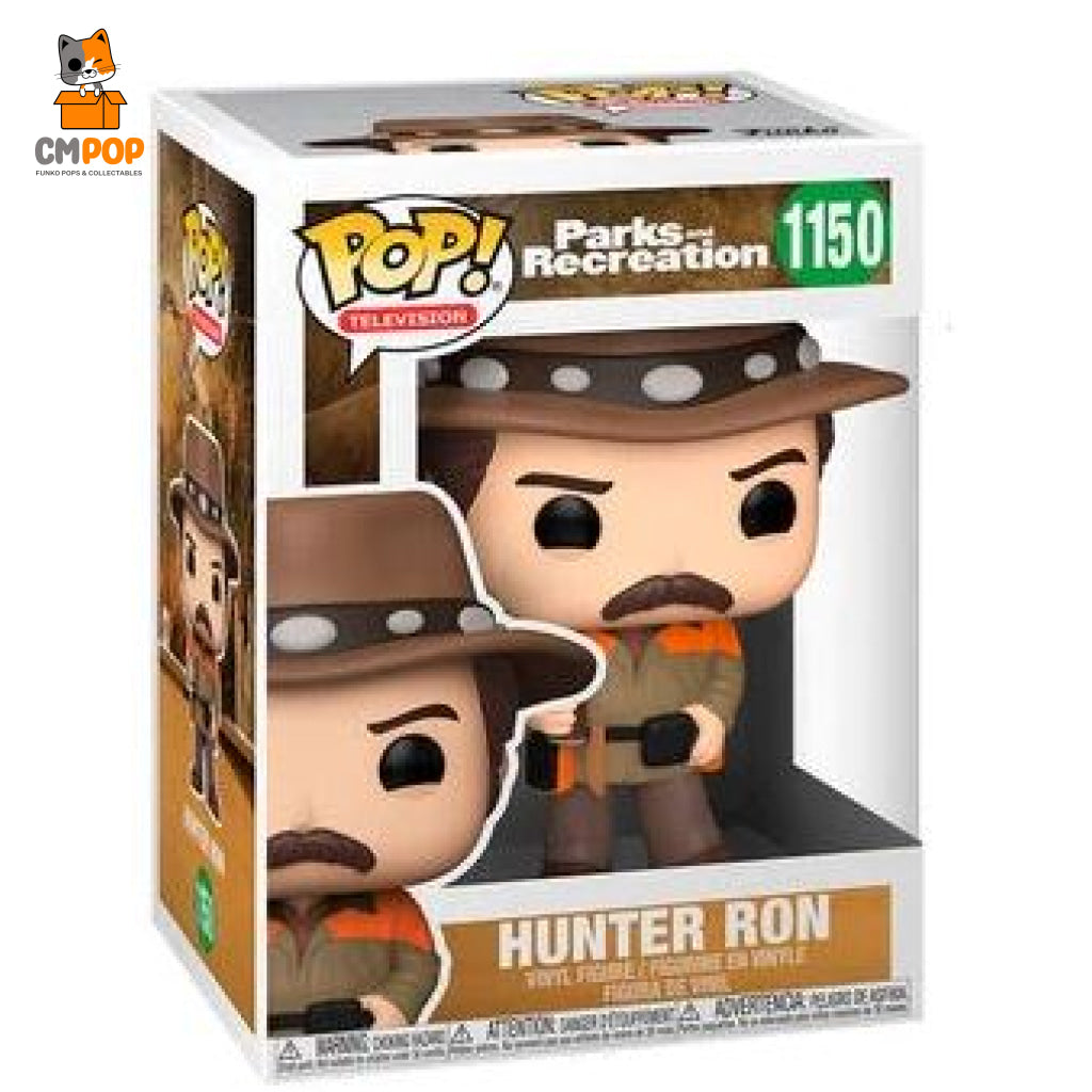 Hunter Ron - #1150 Funko Pop! -Parks And Rec Pop