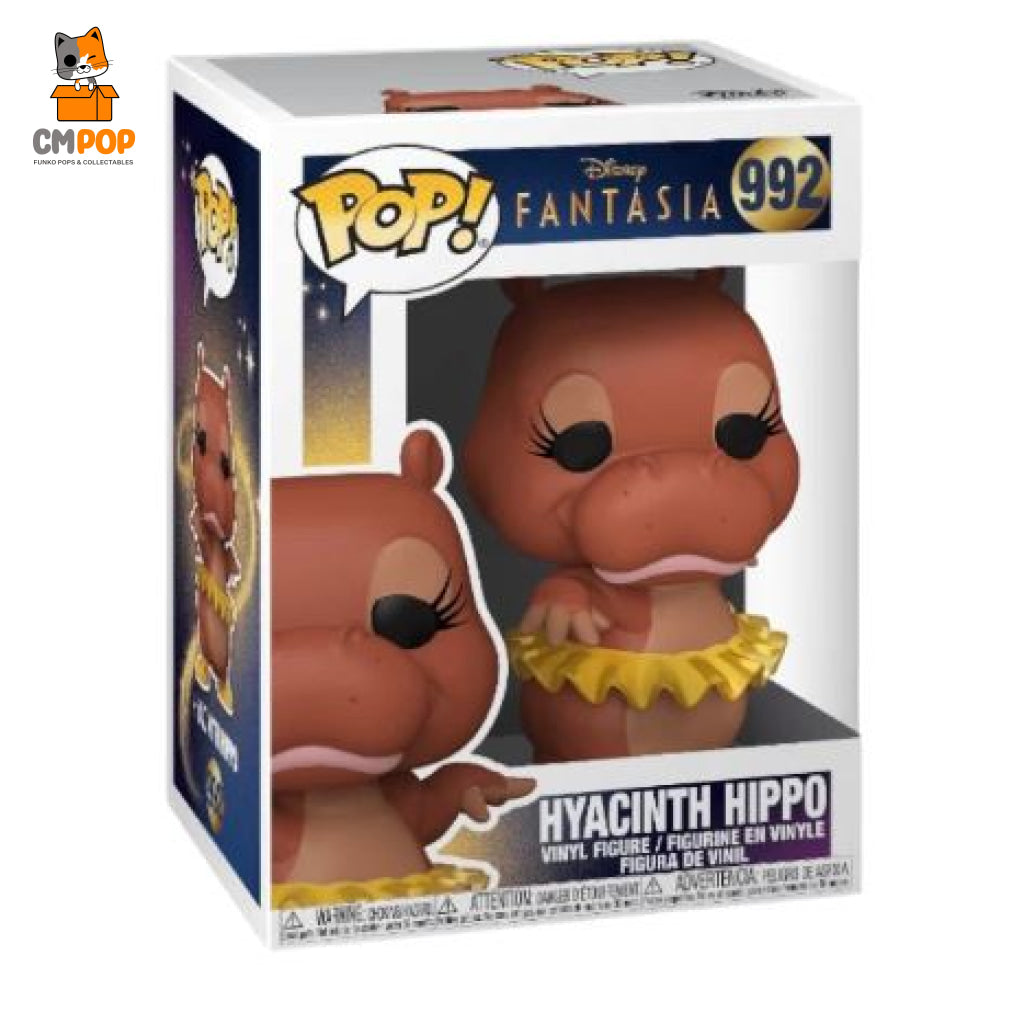 Hyacinth Hippo - #992 Funko Pop! Fantasia Pop