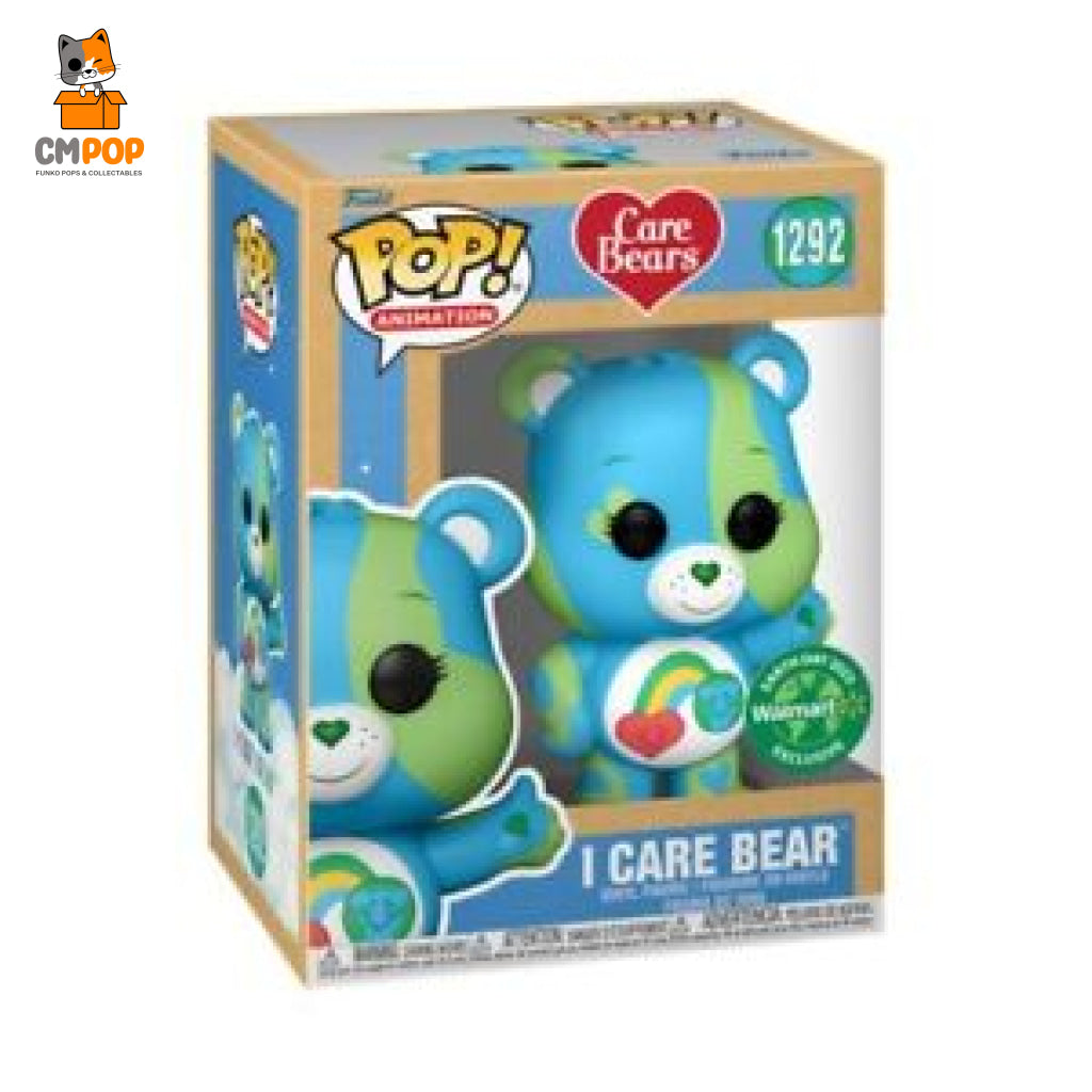 I Care Bear - #1292 Funko Pop! Bears Walmart Earth Day Exclusive Pop