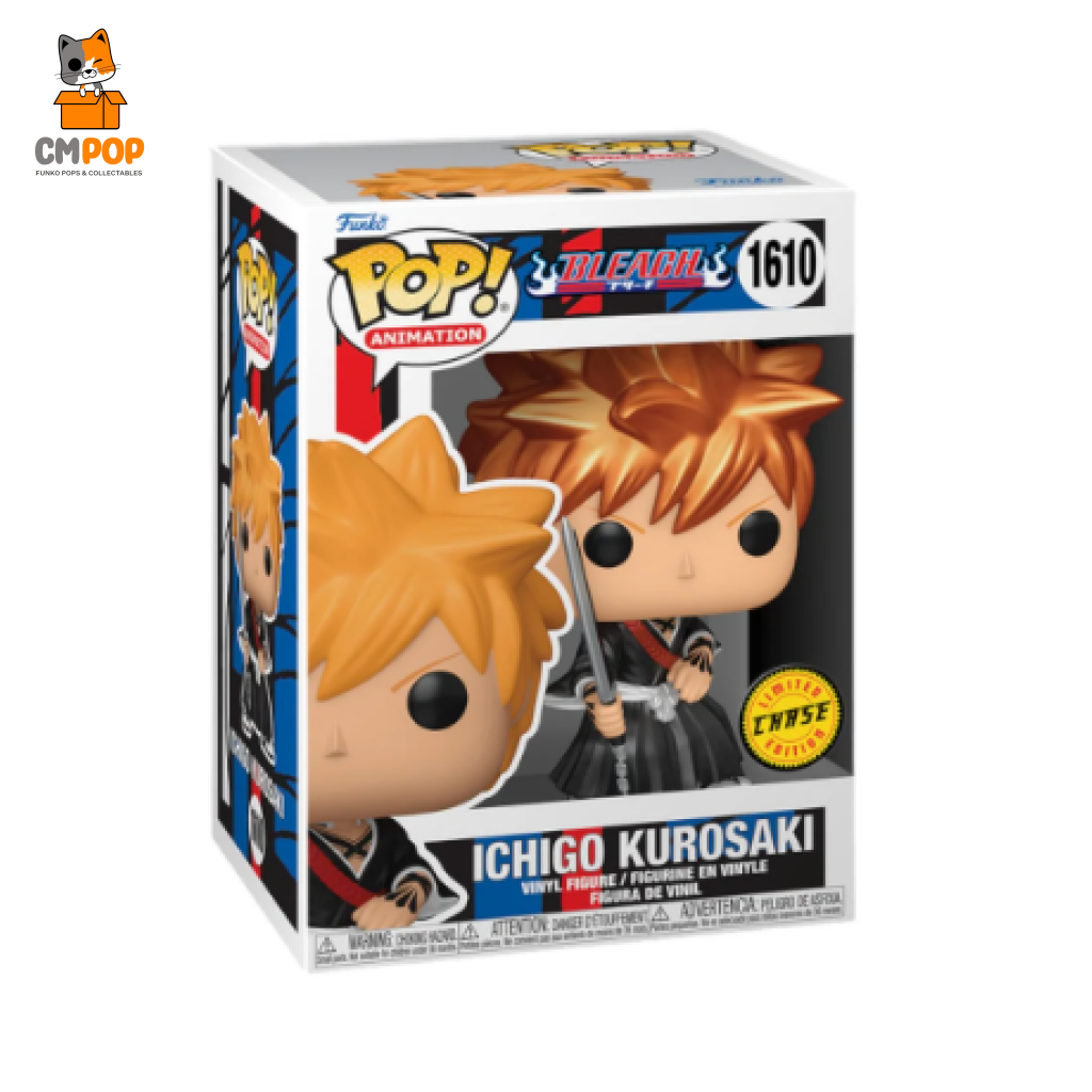 Ichigo Kurosaki Chase - #1610 Funko Pop! Bleach Animation Exclusive Pop