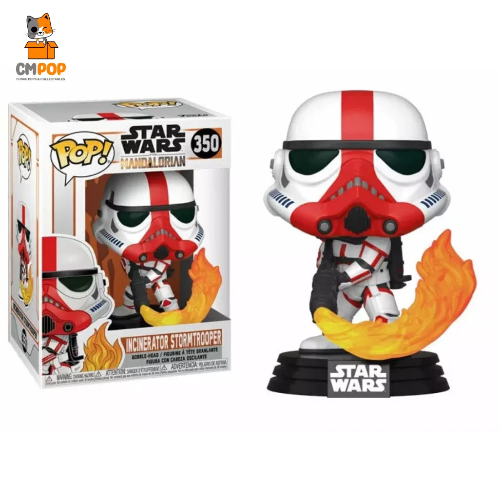 Incinerator Stormtrooper - #350 Funko Pop! Star Wars The Mandalorian