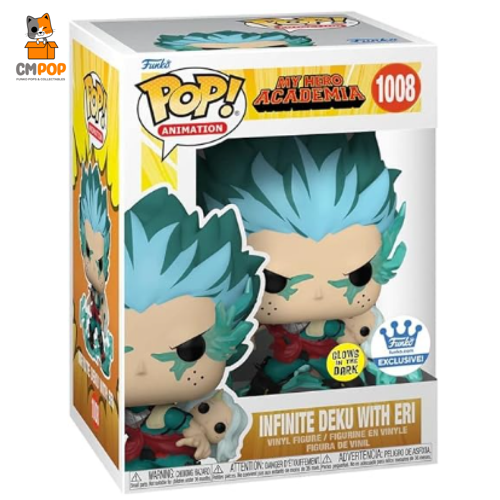 Infinite Deku With Eri - #1008 Funko Pop! My Hero Academia Gitd Exclusive Pop