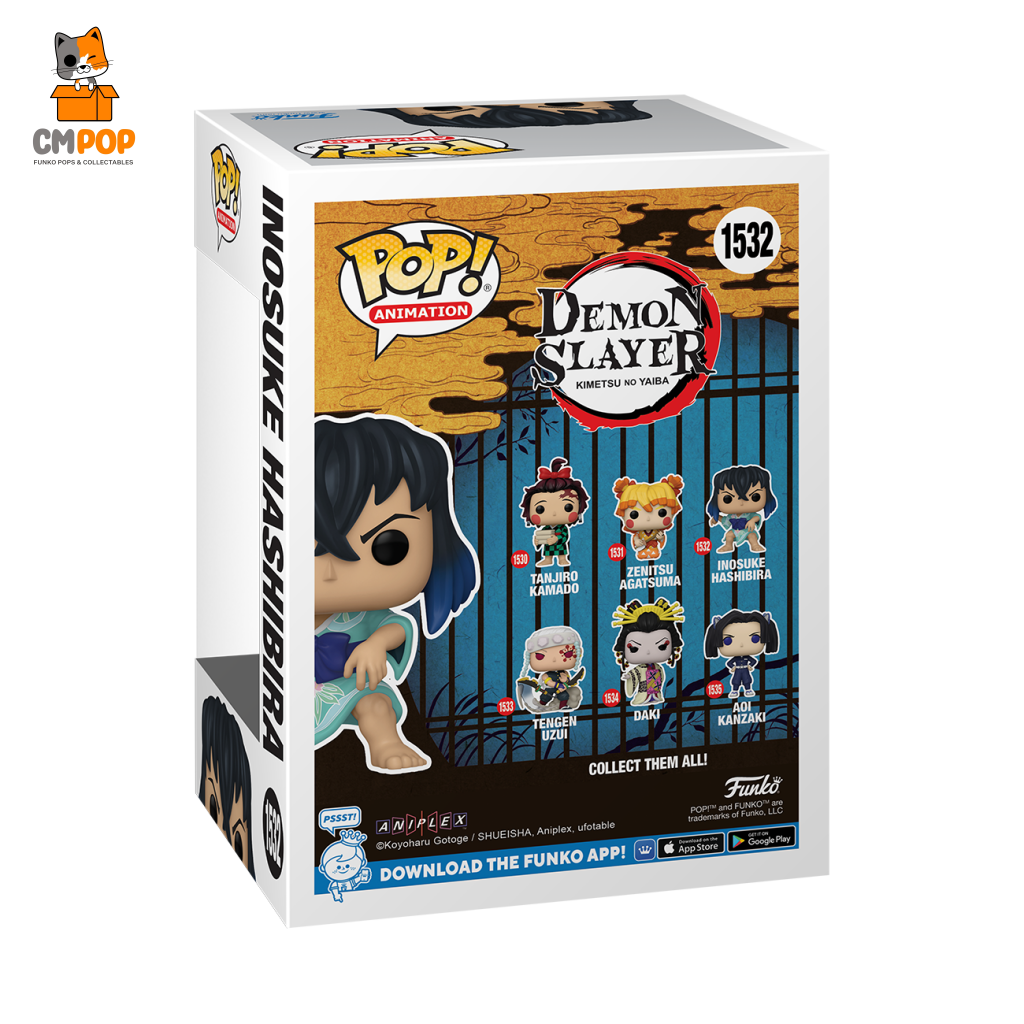 Inosuke Hashibara - #1532 Funko Pop! Demon Slayer Pop