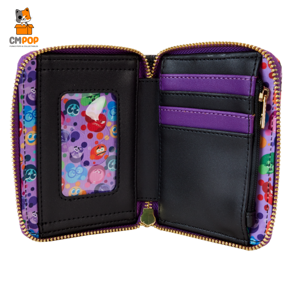 Inside Out 2 Core Memories Zip Around Wallet - Loungefly Loungefly