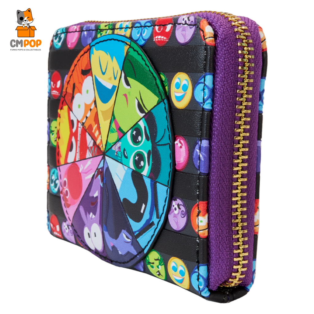 Inside Out 2 Core Memories Zip Around Wallet - Loungefly Loungefly