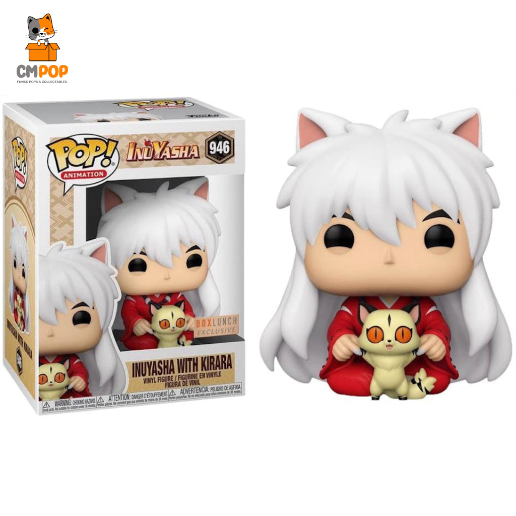 Inuyasha With Kirara - #946 Funko Pop! Inuyasha Box Lunch Exclusive Pop