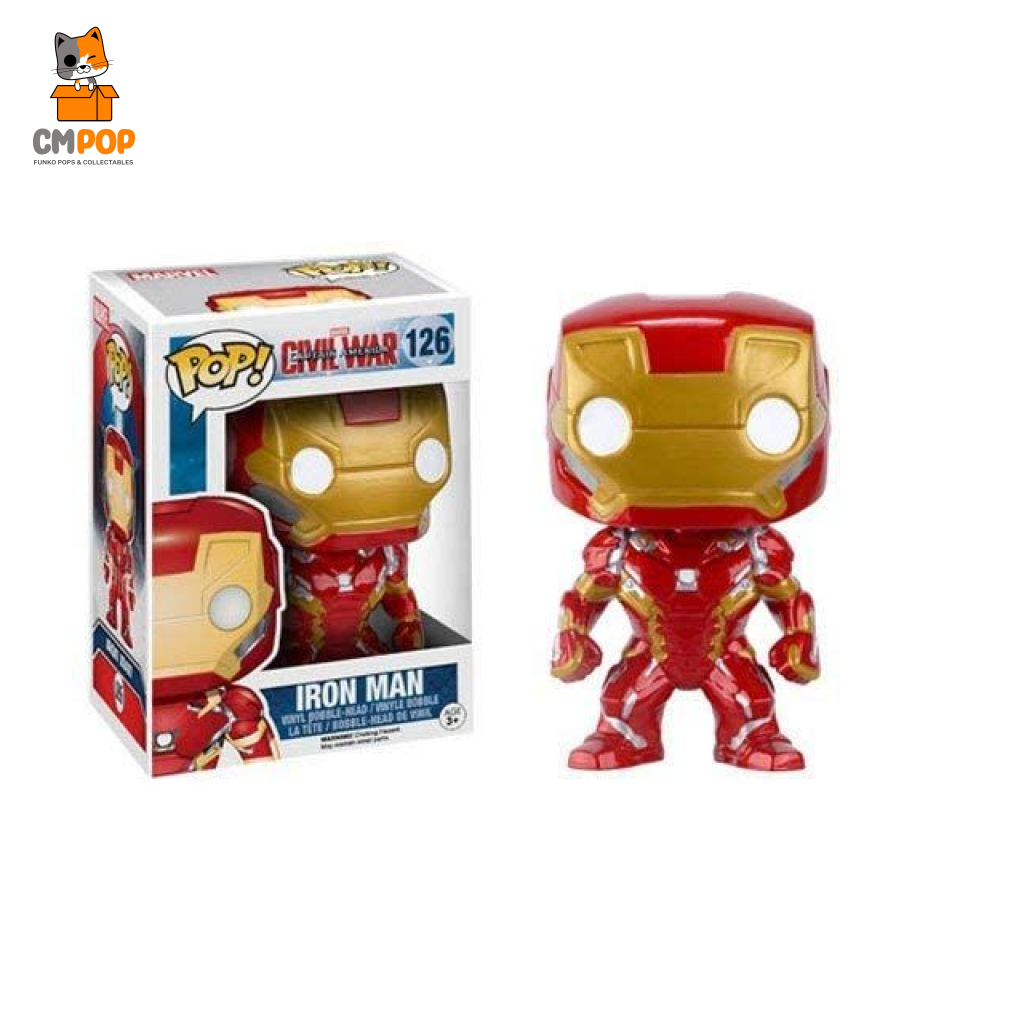 Iron Man - #126 Funko Pop! Marvel Civil War Pop