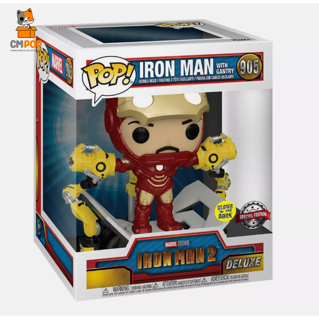 Iron Man 2 - #905 Funko Pop! Marvel Gitd Special Edition Pop