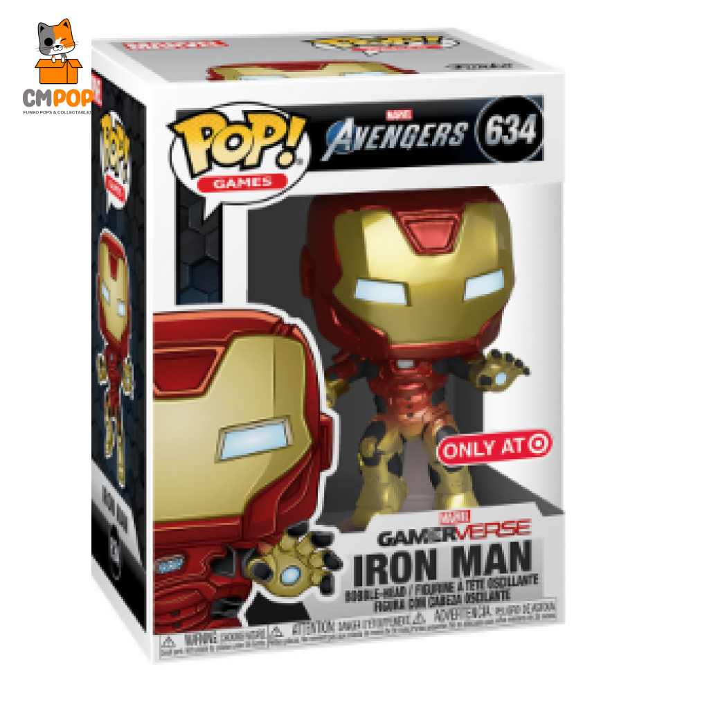 Iron Man - #634 Funko Pop! Marvel Avengers Target Exclusive Pop