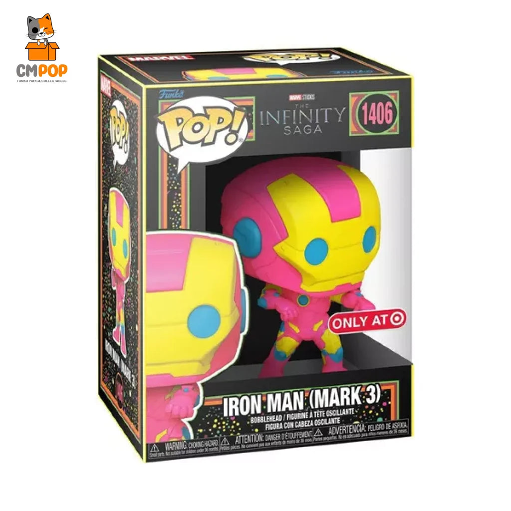 Iron Man (Mark 3) - #1406 Funko Pop! Infinity Saga Marvel Studios Target Exclusive Pop