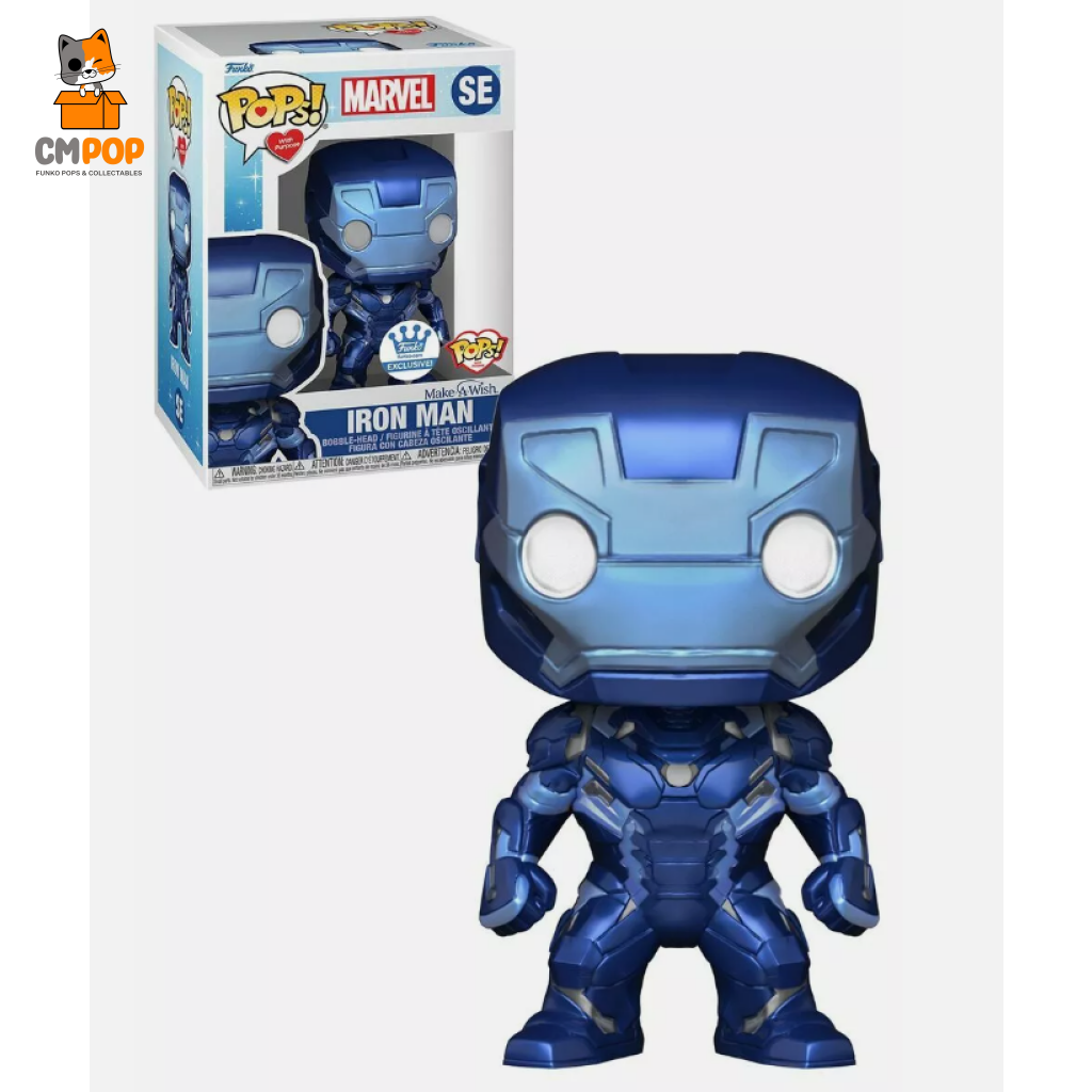 Iron Man - #Se Funko Pop! Marvel Pop With Purpose