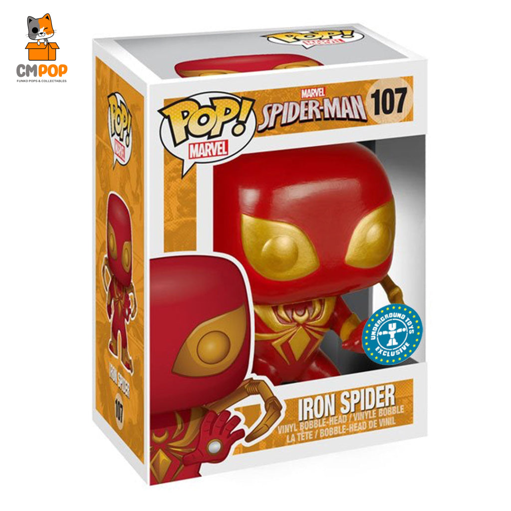 Iron Spider - #107 Funko Pop! Underground Toys Exclusive Pop