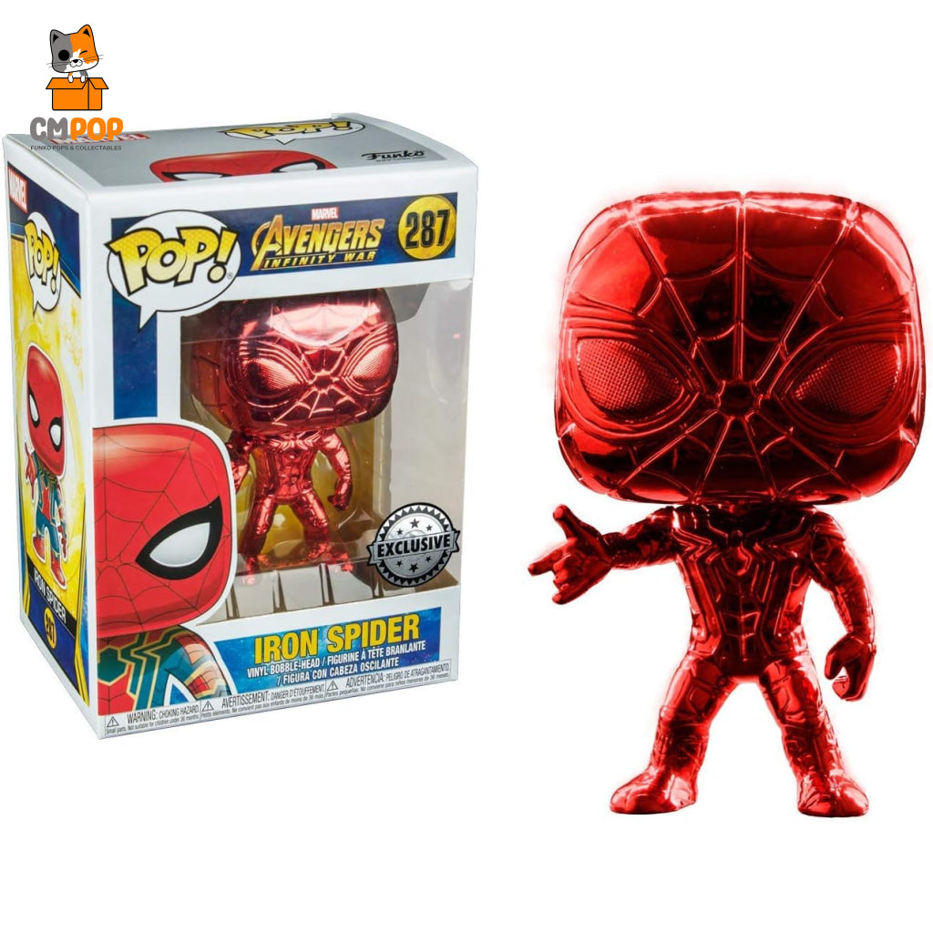 Iron Spider (Red) - #287 Funko Pop! Marvel Avengers Infinity War Exclusive Pop