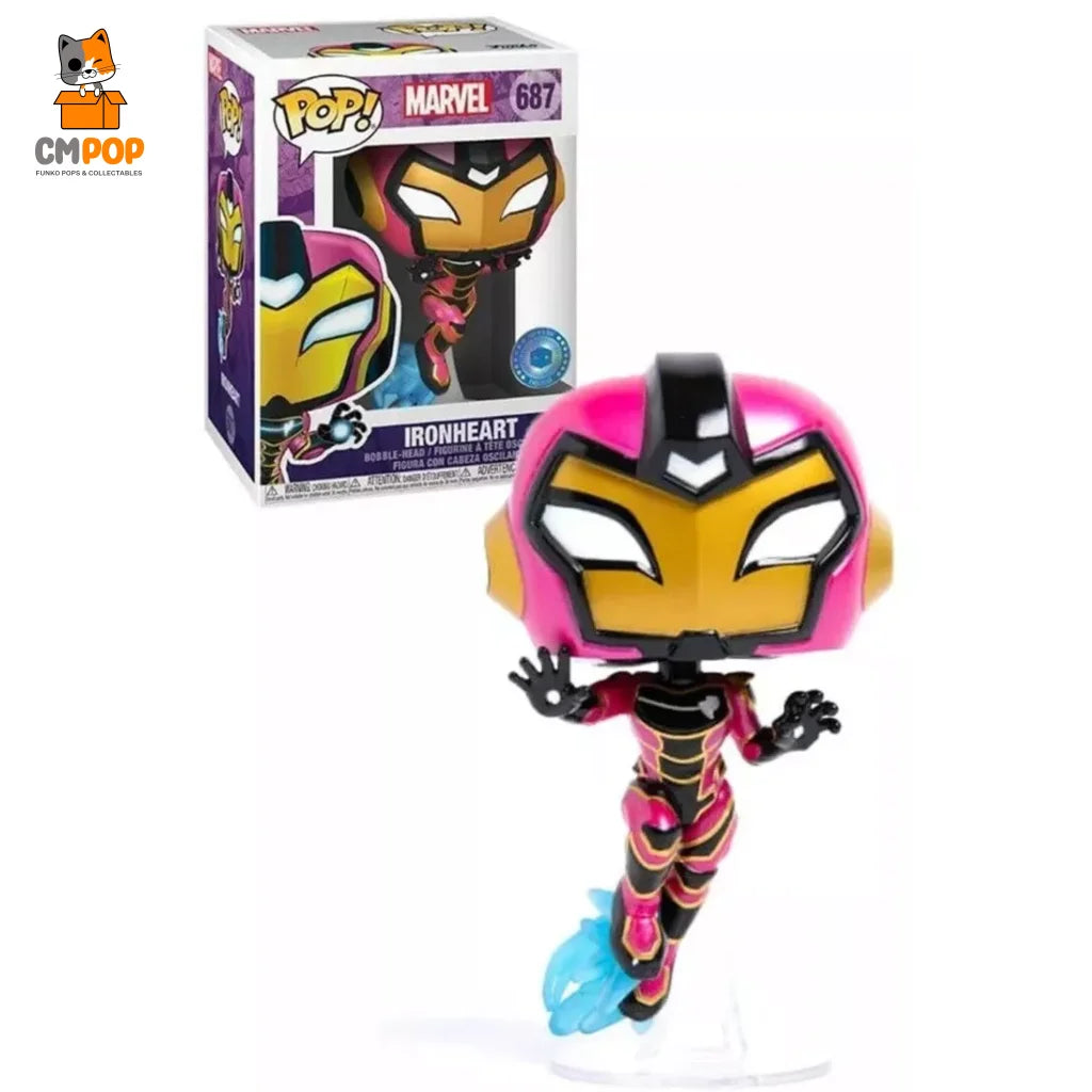 Ironheart - #687 Funko Pop! Marvel Pop In Box Exclusive