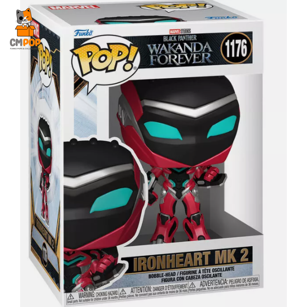 Ironheart Mk2 - #1176 Funko Pop! Wakanda Forever Pop