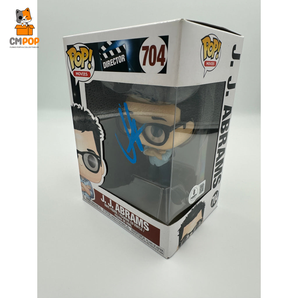 J.j. Abrams - #704 Funko Pop! Movies Director Signed By Jj Certified Pop