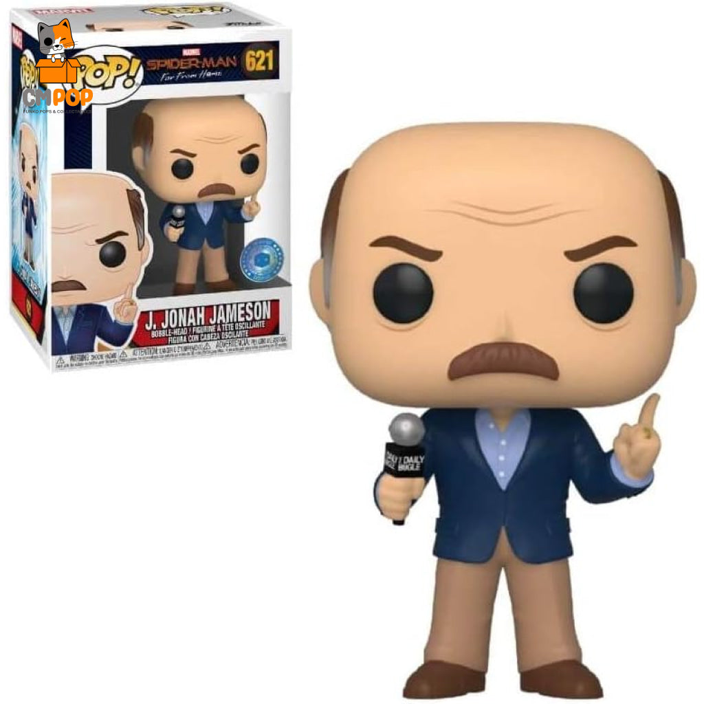 J.jonah Jameson - #621 Funko Pop! Marvel Spider-Man Far From Home Special Edition Pop