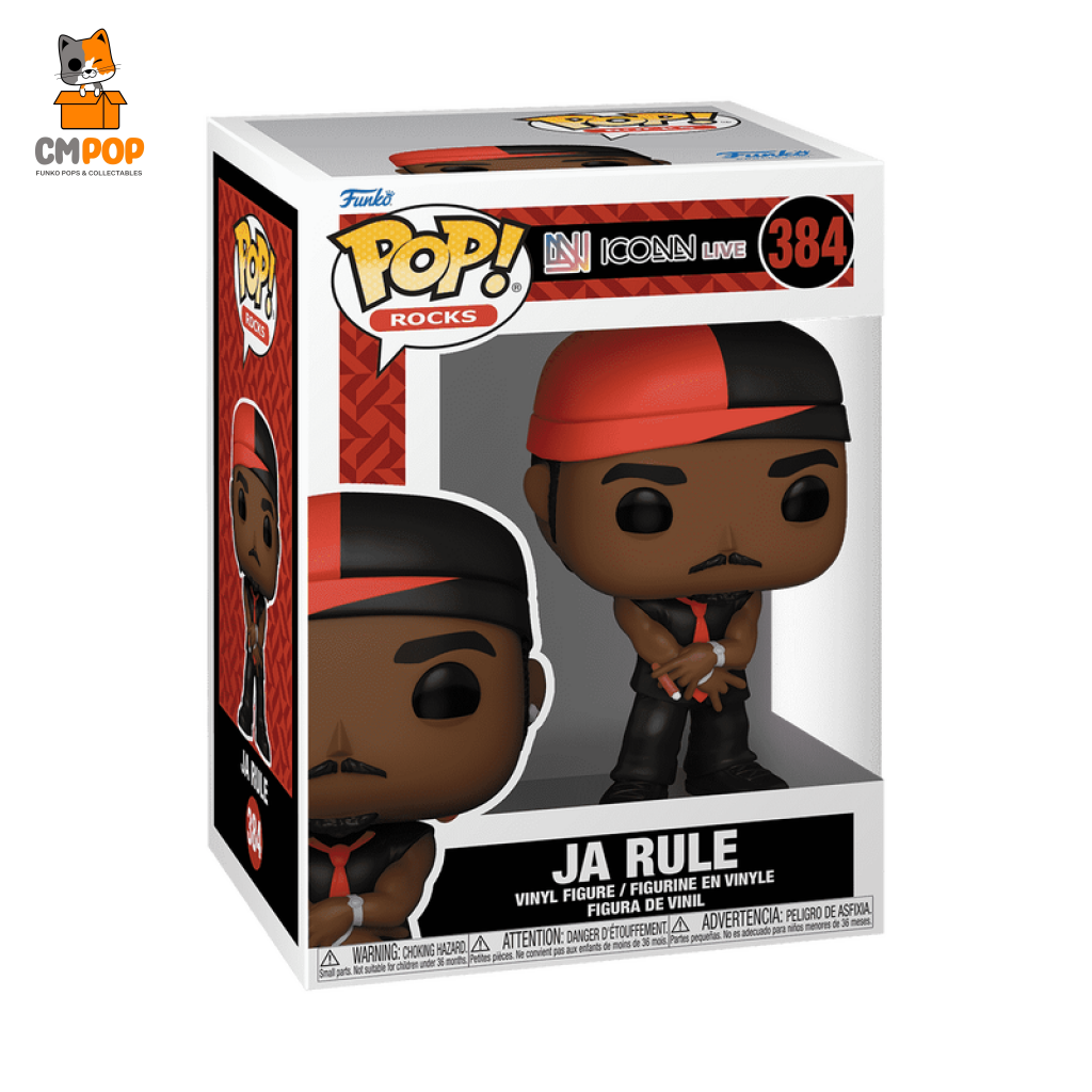 Ja Rule - #384 Funko Pop! Rocks Iconn Live Pop