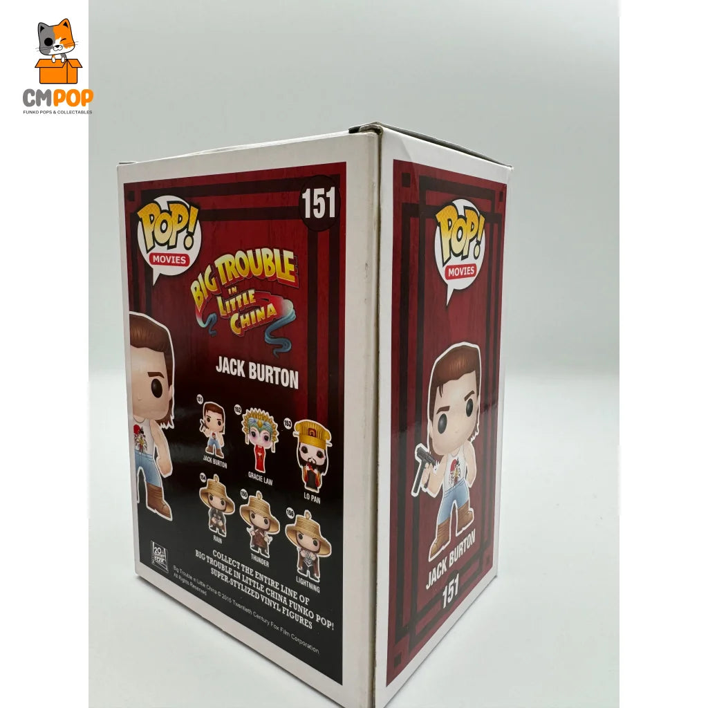 Jack Burton - #151 Funko Pop! Movies Big Trouble In Little China