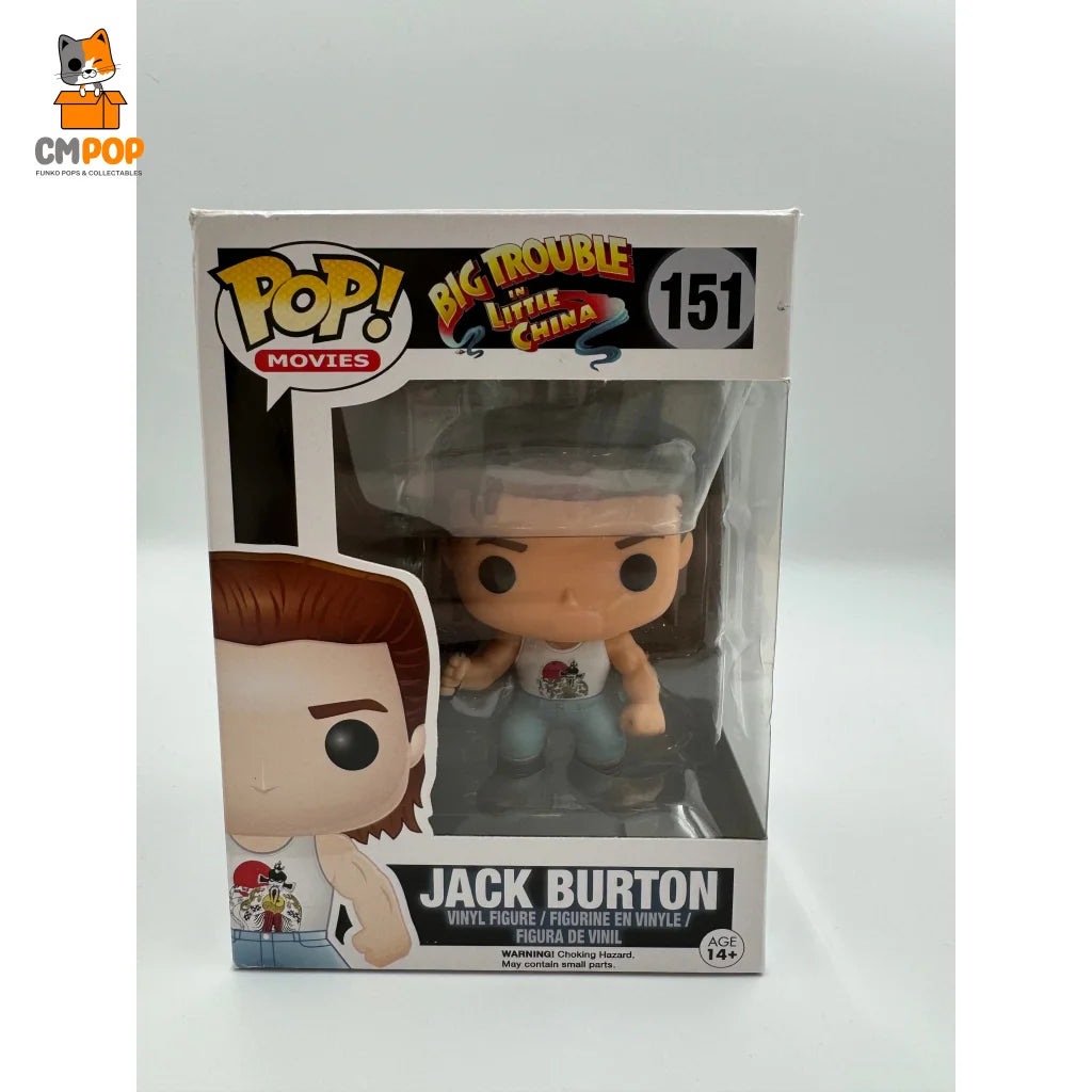 Jack Burton - #151 Funko Pop! Movies Big Trouble In Little China