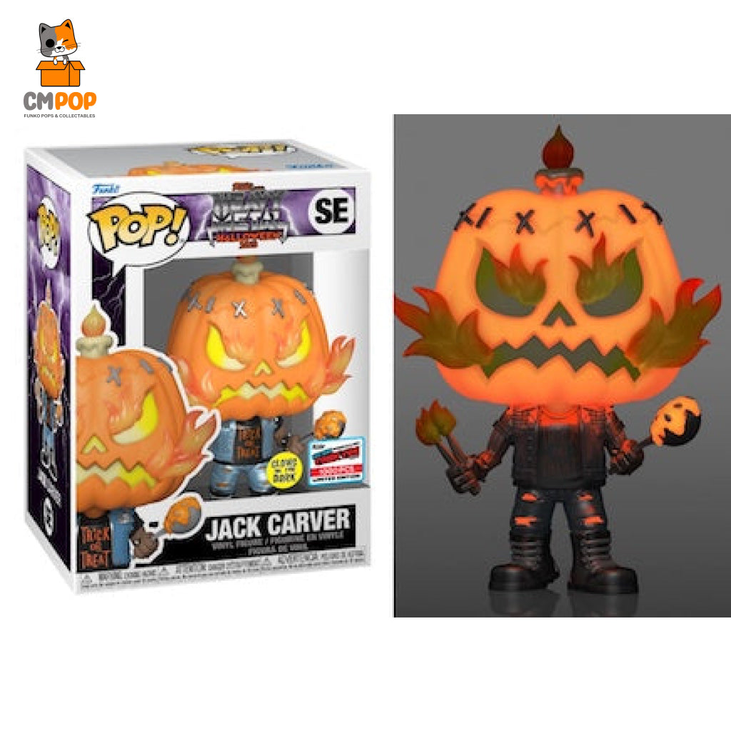 Jack Carver Gitd - #Se Funko Pop! Nycc 2023 Stickered Convention Exclusive Limited 1000 Pieces Heavy
