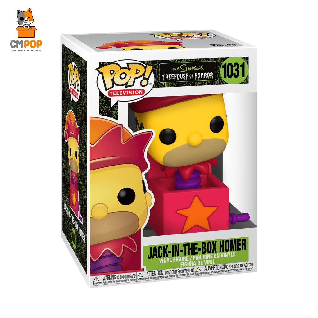 Jack In The Box Homer - #1031 Funko Pop! Simpsons Pop