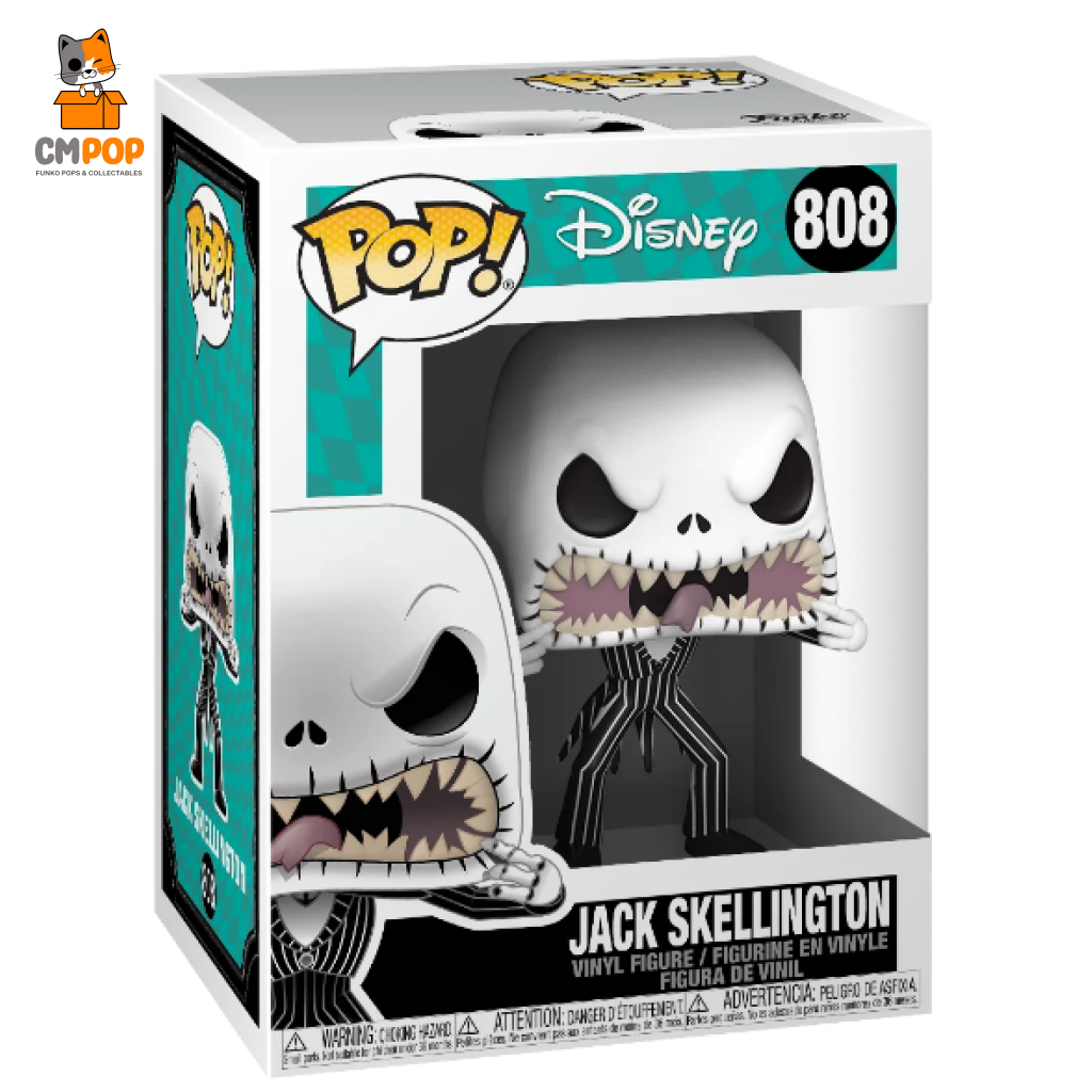 Jack Skellington (Scary Face) - #808 Funko Pop! Disney