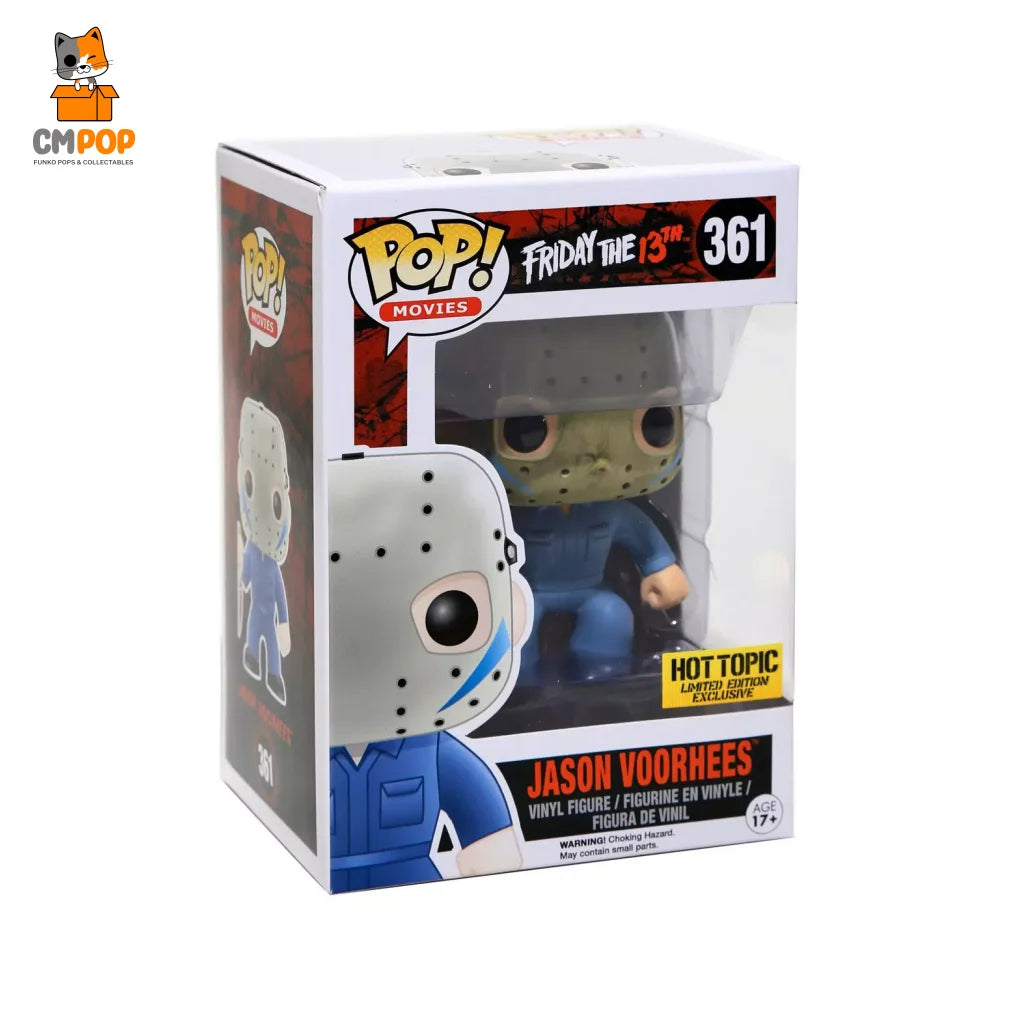 Jason Voorhees - #361 Funko Pop! Movies Friday The 13Th Hot Topic Exclusive