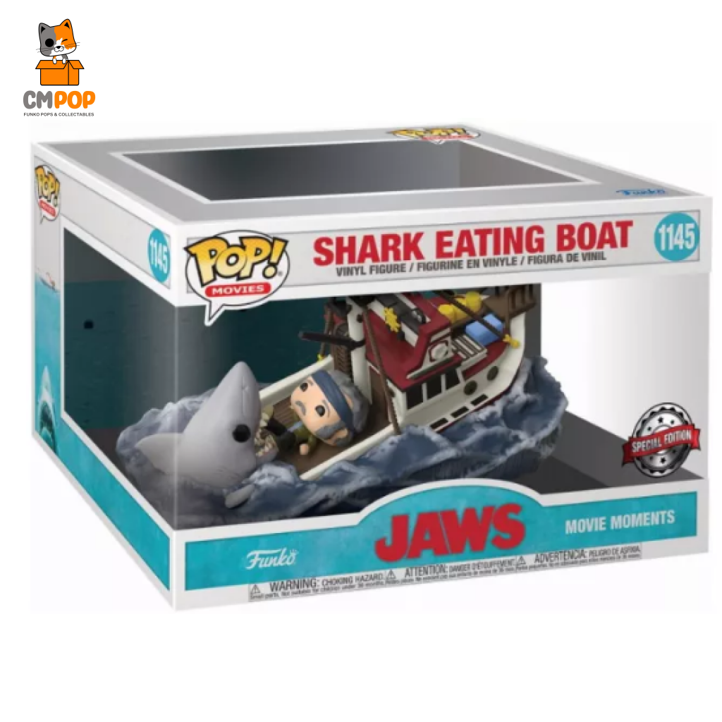 Jaws Eating Boat - #1145 Funko Pop! Movies Pop