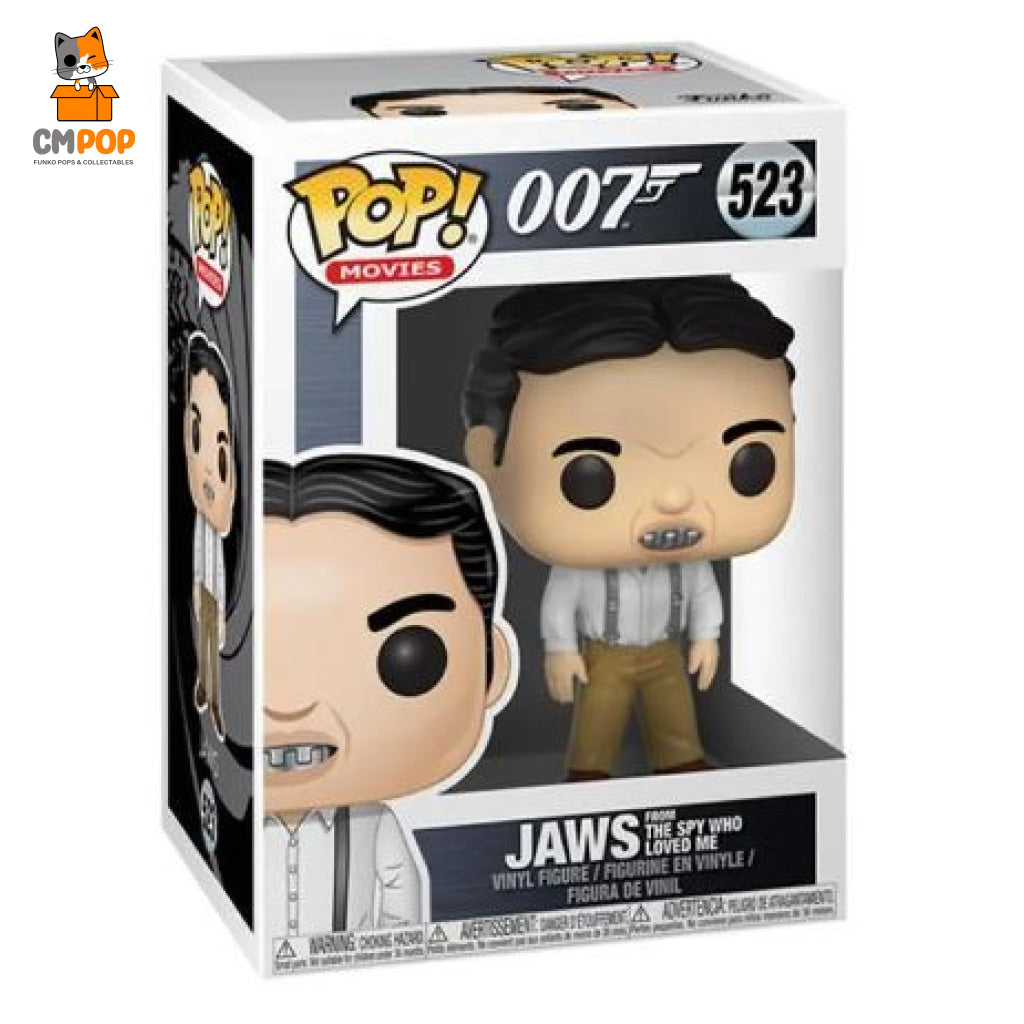 Jaws From The Spy Who Loved Me - #523 Funko Pop! 007 Movies Pop