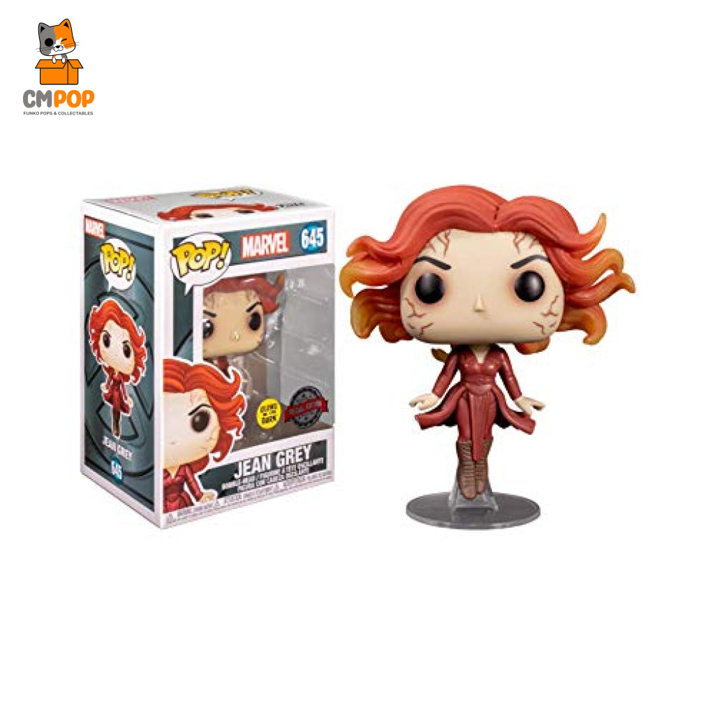 Jean Grey - #645 - Funko Pop! - Marvel - GITD - Special Edition Funko Pop