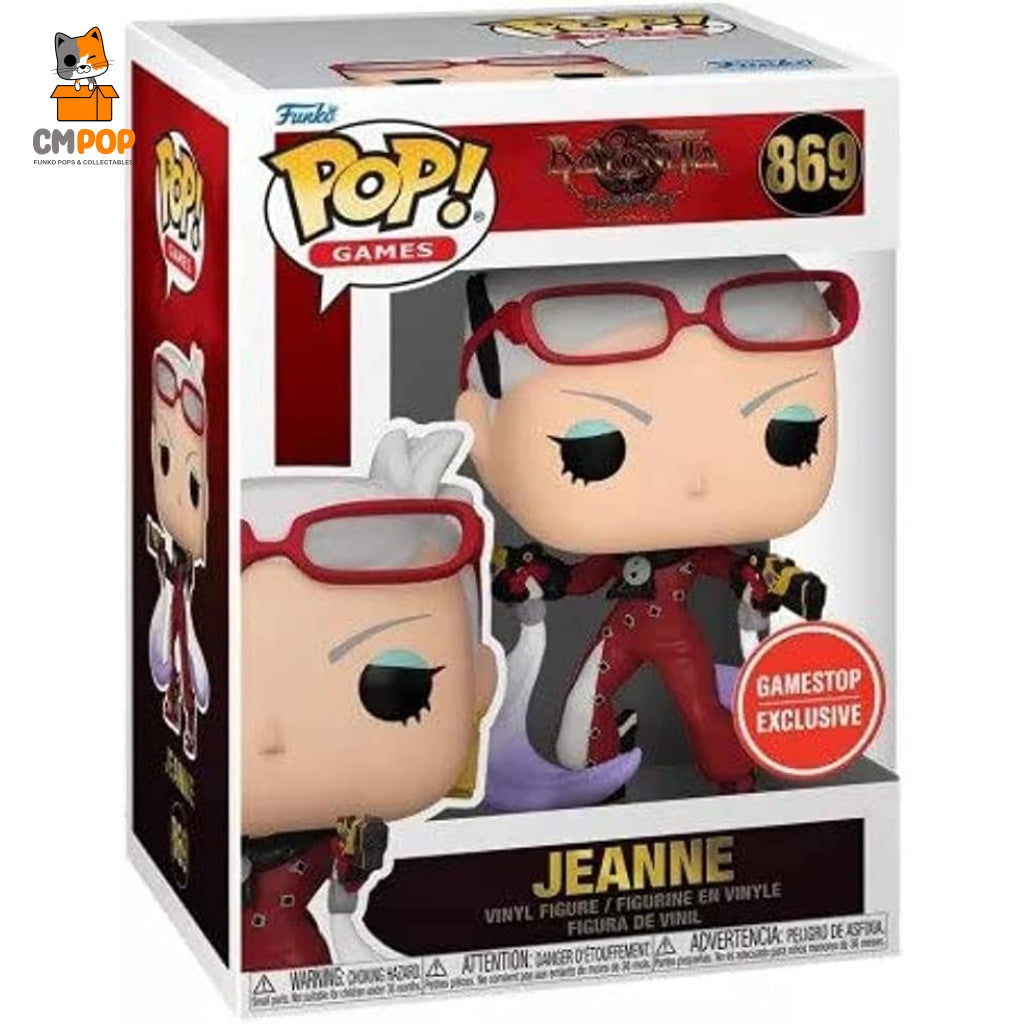 Jeanne - #869 Funko Pop! Games Bayonetta Bloody Fate Game Stop Exclusive