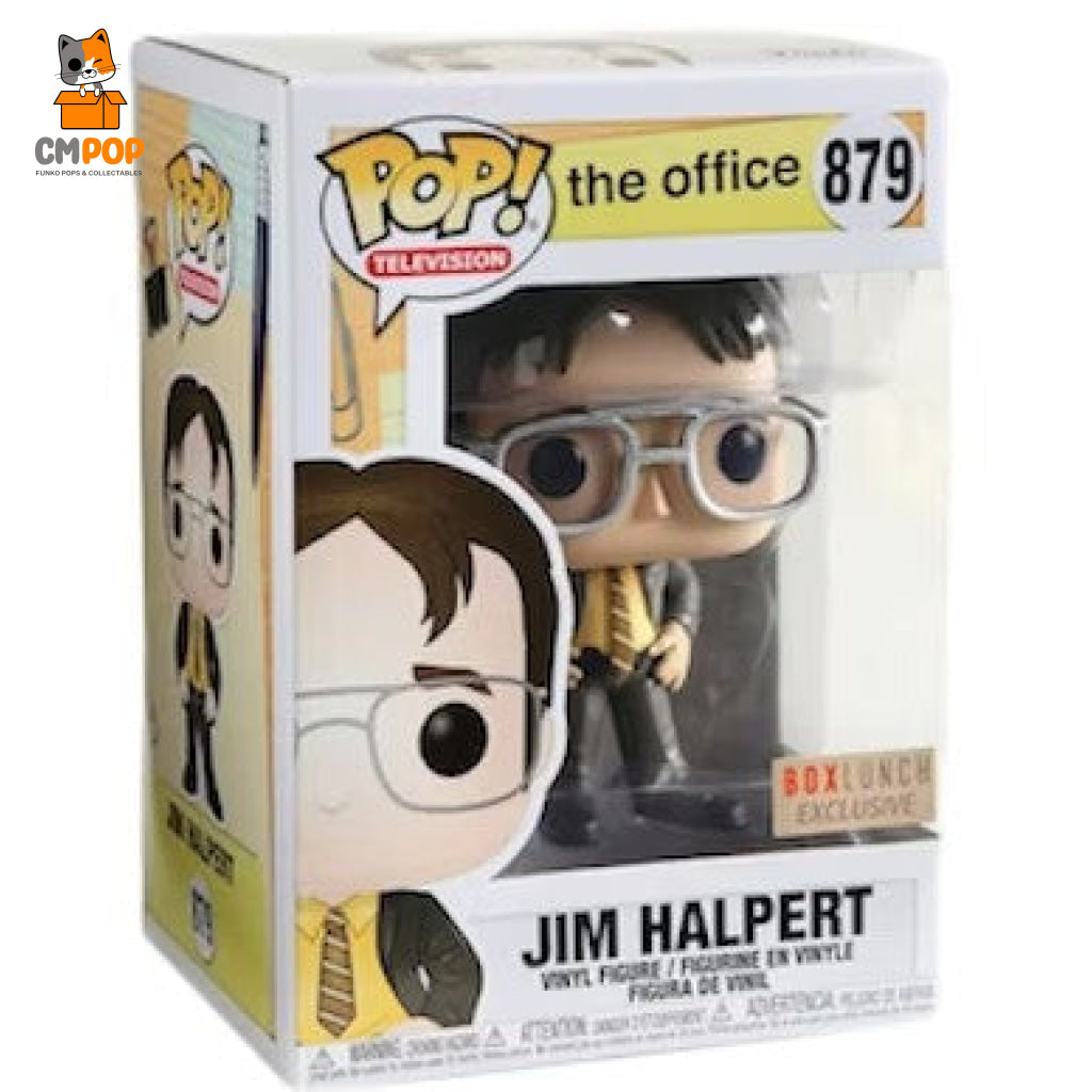 Jim Halpert As Dwight - #879 Funko Pop! The Office Box Lunch Exclusive 8.5/10 Condition Pop