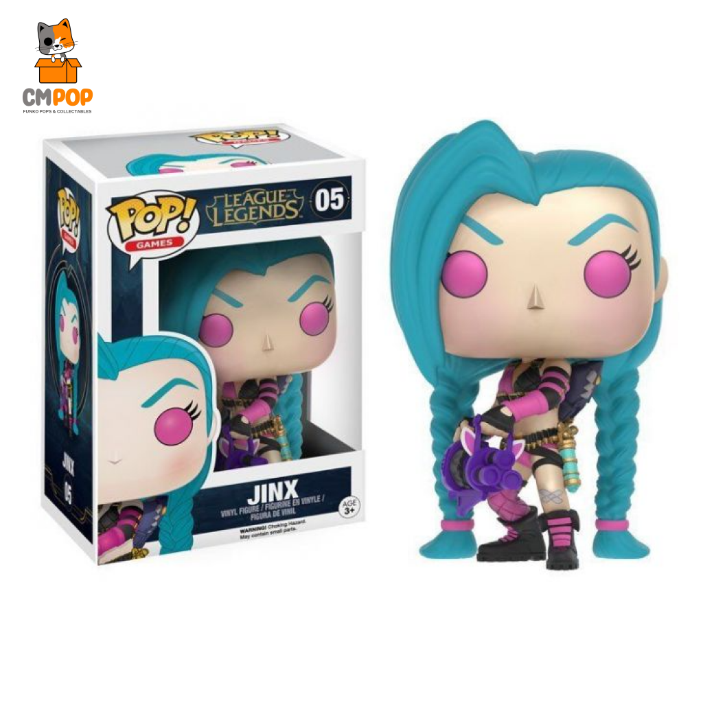 Jinx - #05 Funko Pop! League Of Legends Pop