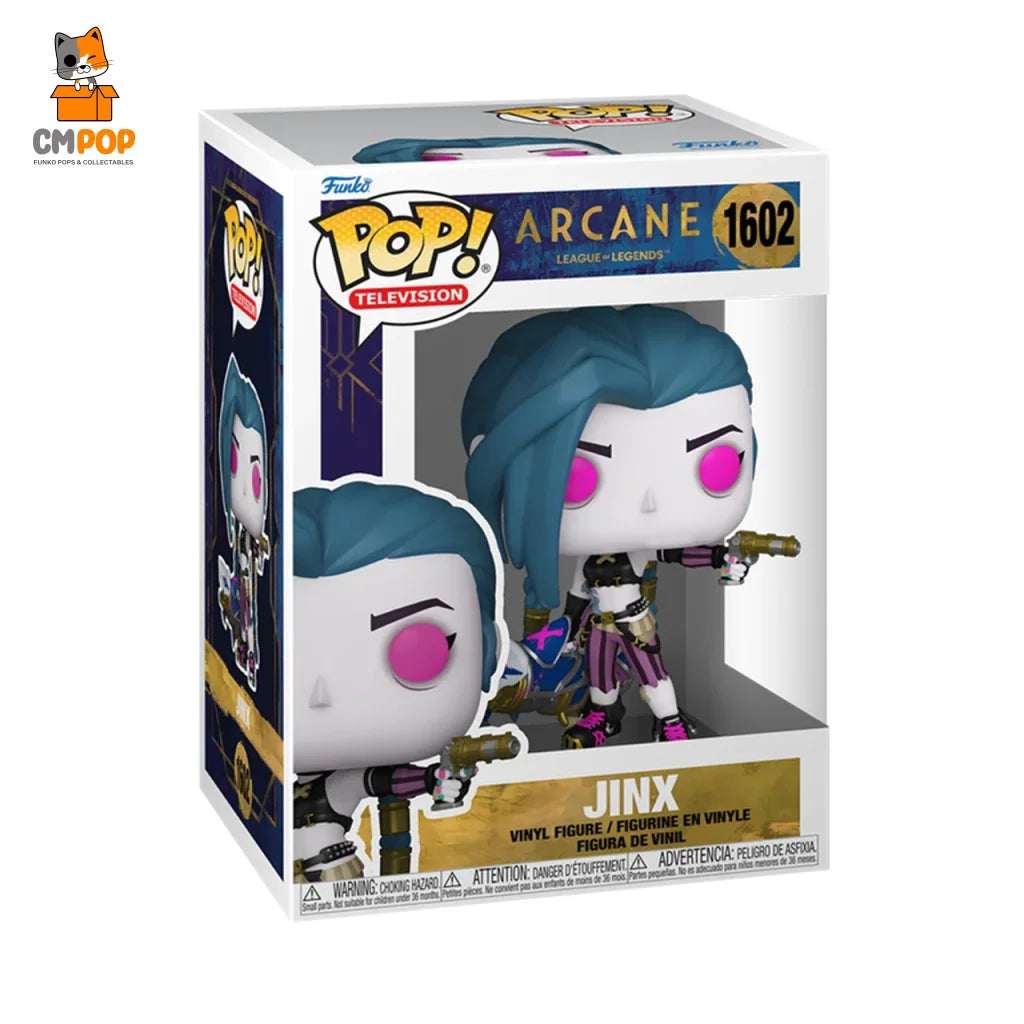 Jinx - #1602 Funko Pop! Television Arcane League Of Legends Pop