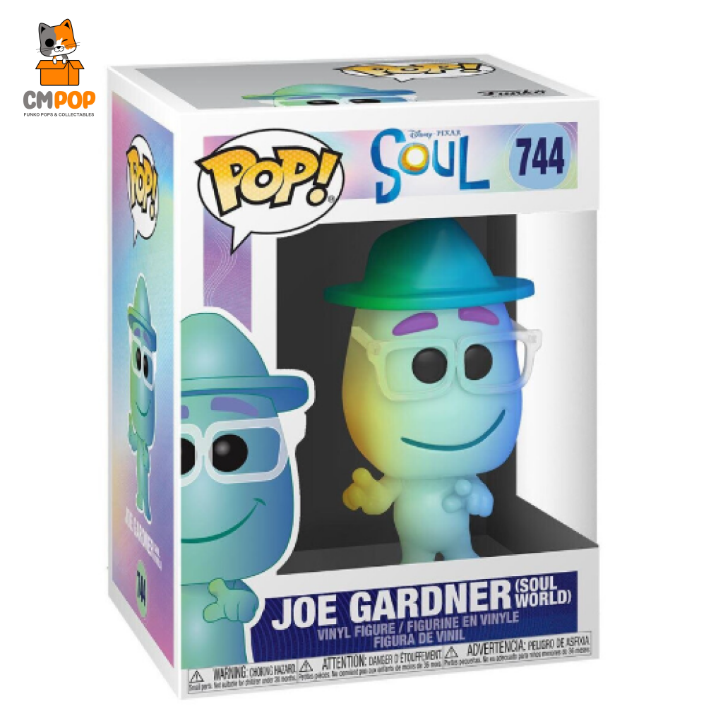 Joe Gardener (Soul World) - #744 Funko Pop! Disney Soul Pop