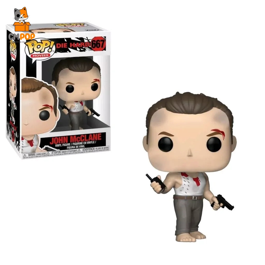 John Mcclane - #667 Funko Pop! Movies Die Hard