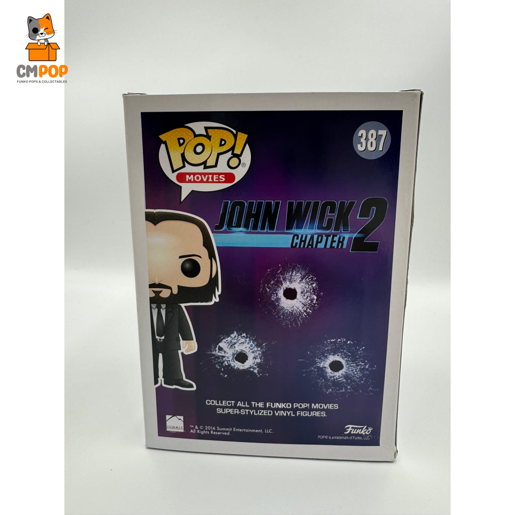 John Wick - #387 Funko Pop! Movies 2 Limited Edition Chase Exclusive