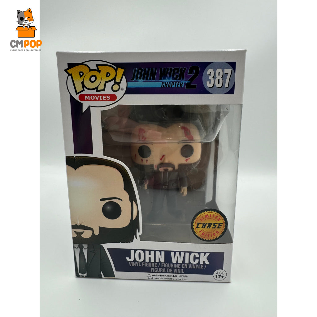 John Wick - #387 Funko Pop! Movies 2 Limited Edition Chase Exclusive