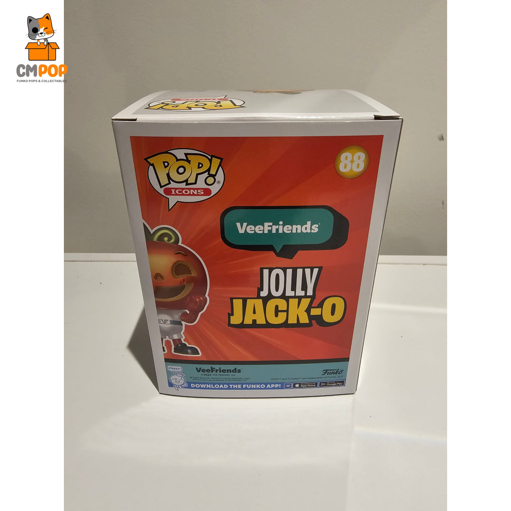 Jolly Jack-O - Veefriends Funko Pop Le 1000 Nycc 2024 Stickered Convention Exclusive